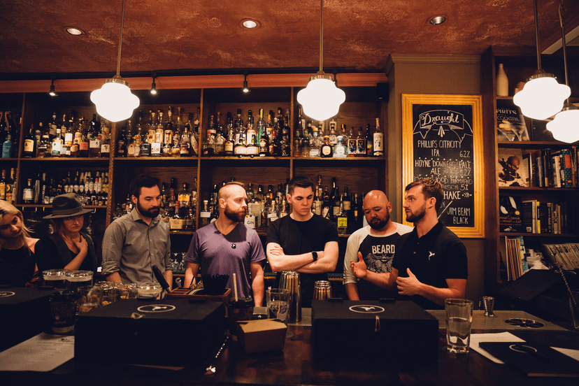 Kyle leading Nimble Bar School