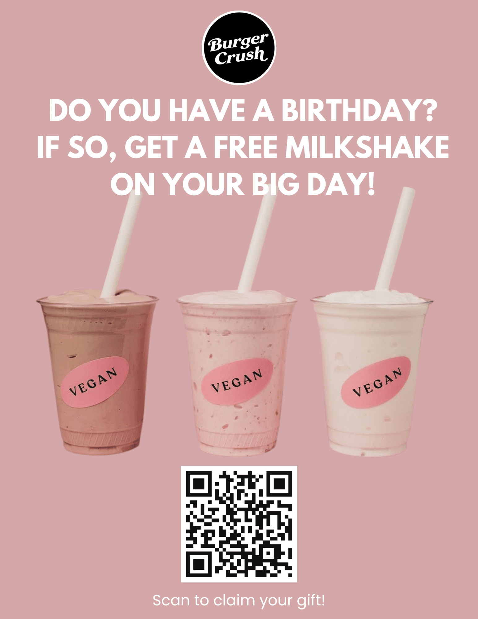 Restaurant birthday program example